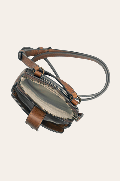 Melissa Cognac Phone Crossbody