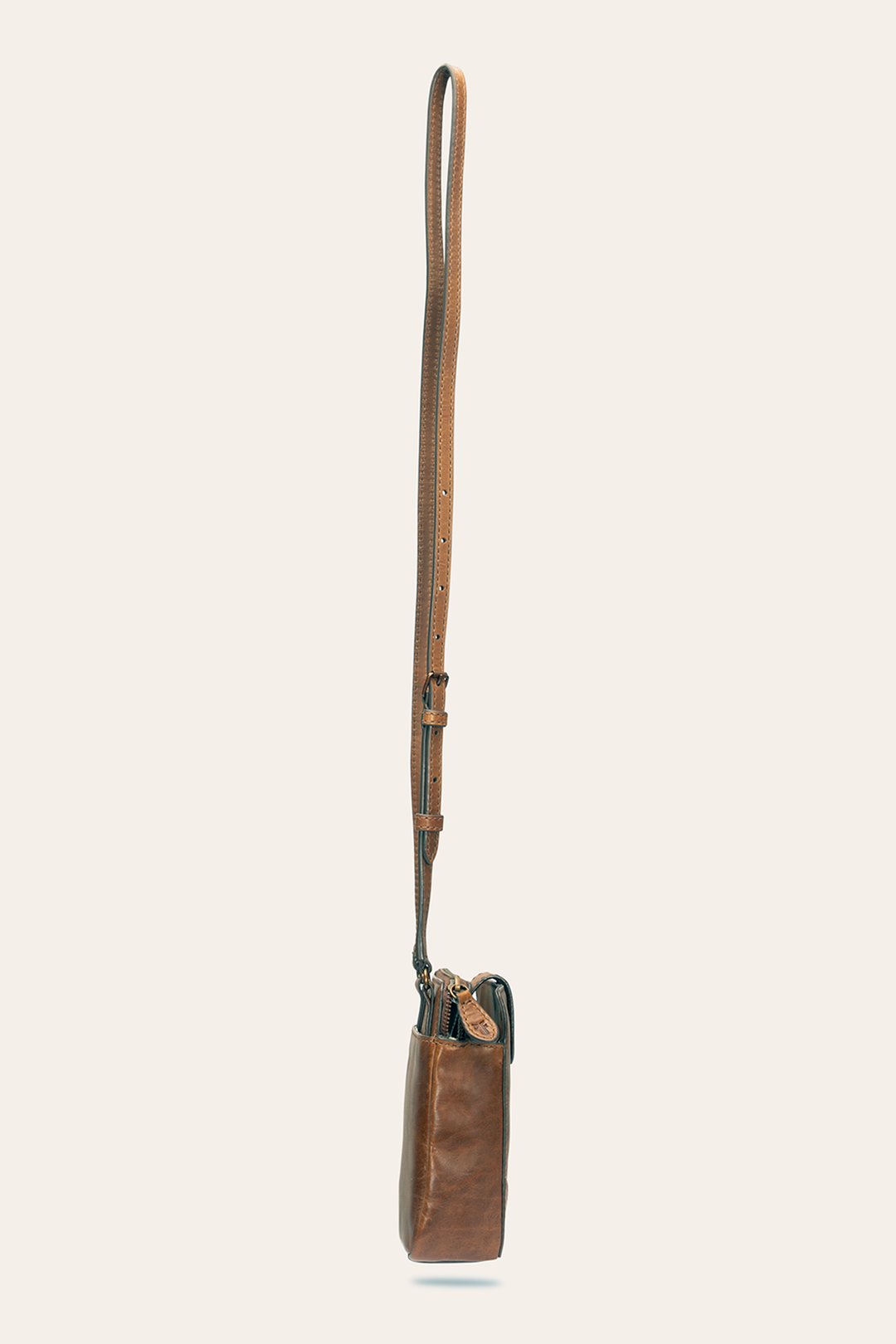 Melissa Cognac Phone Crossbody