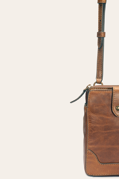 Melissa Cognac Phone Crossbody