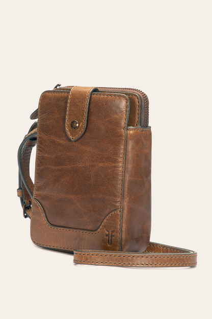 Melissa Cognac Phone Crossbody