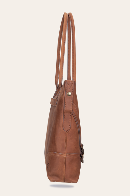 Veronica Cognac Tote
