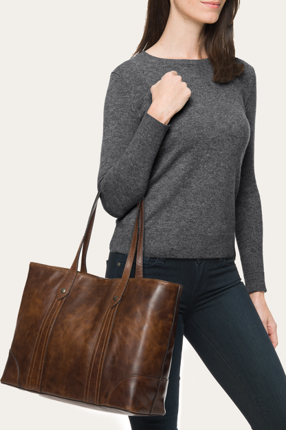 Melissa Dark Brown Shopper