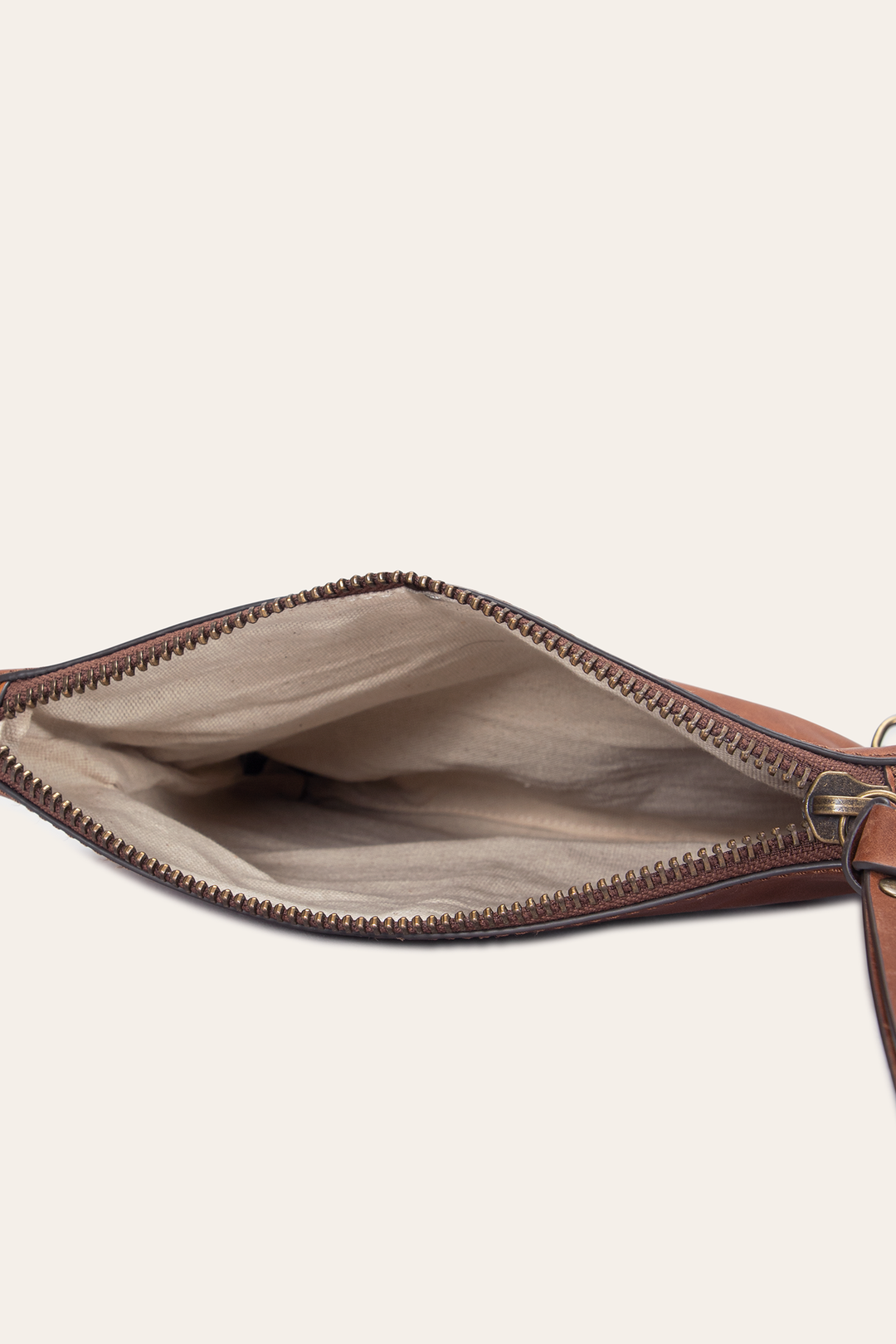 Melissa Cognac Crossbody Clutch