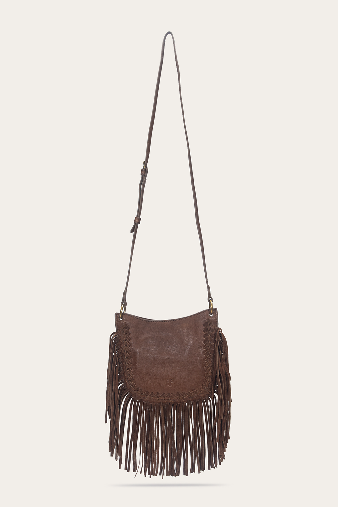 Cognac Faye Mini Crossbody