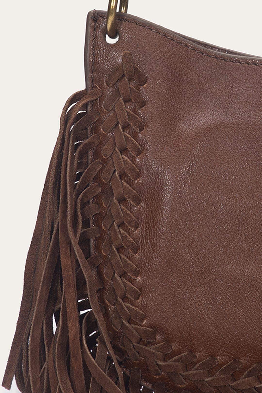 Cognac Faye Mini Crossbody