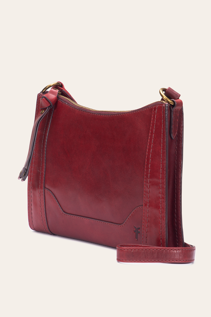 Berry Lacquer Melissa Zip Crossbody