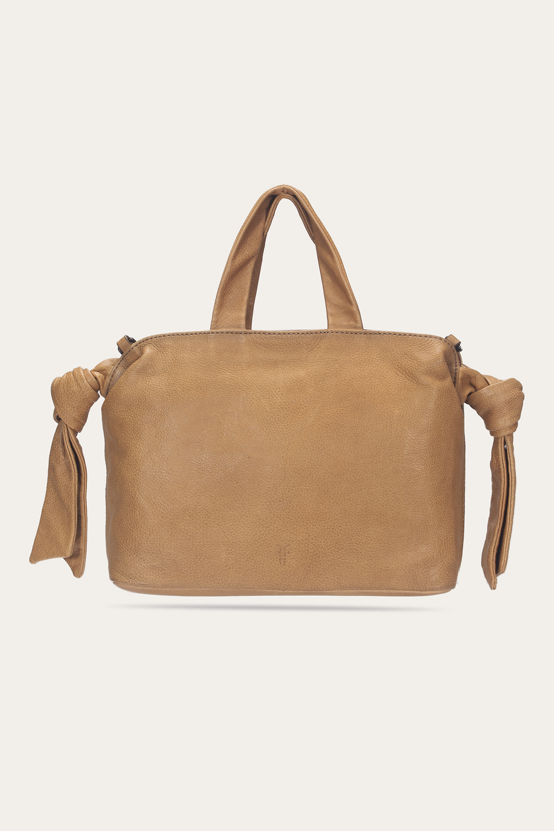 Beige Nora Knotted Satchel
