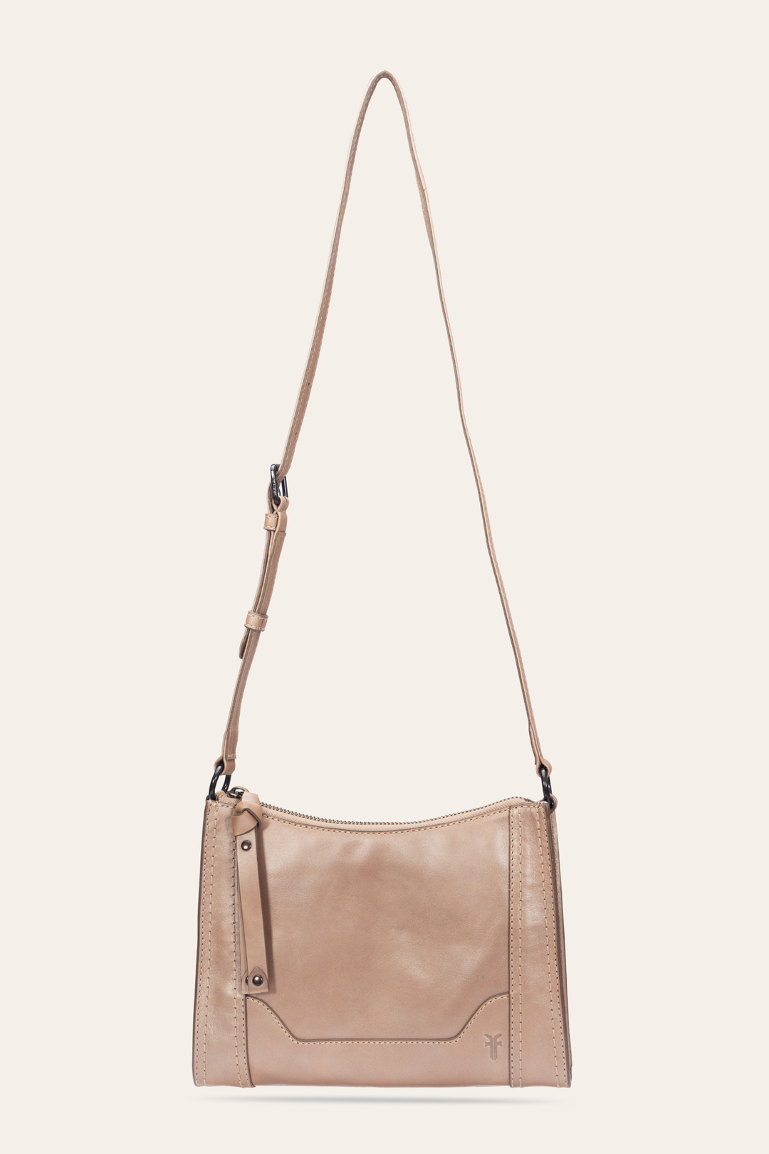 Light Bronze Melissa Zip Crossbody