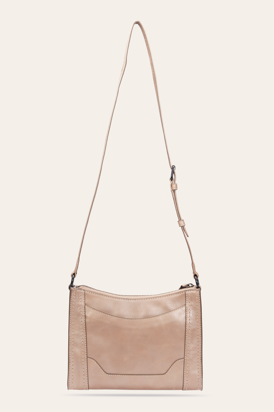 Light Bronze Melissa Zip Crossbody