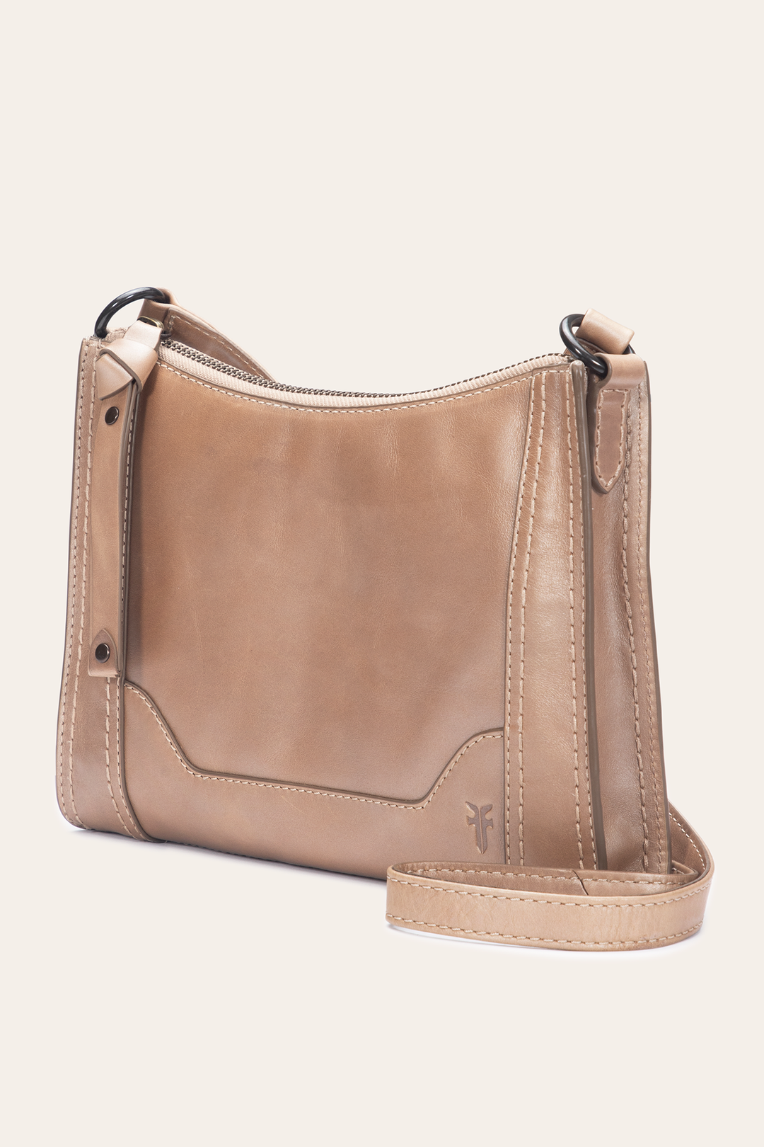 Light Bronze Melissa Zip Crossbody