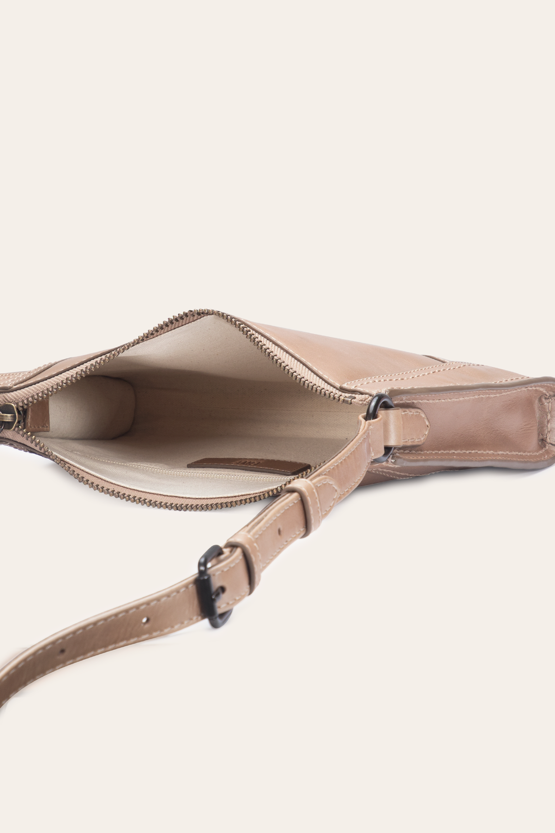 Light Bronze Melissa Zip Crossbody