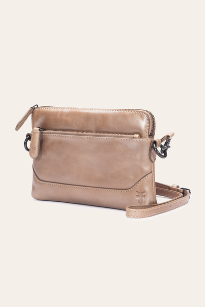 Light Bronze Melissa Crossbody Wristlet