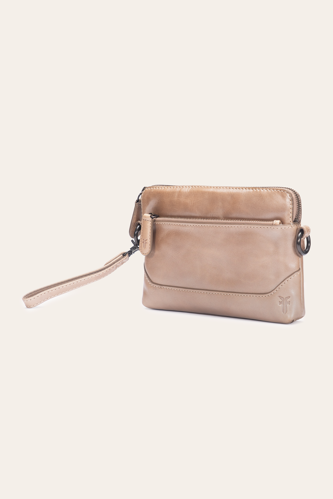 Light Bronze Melissa Crossbody Wristlet