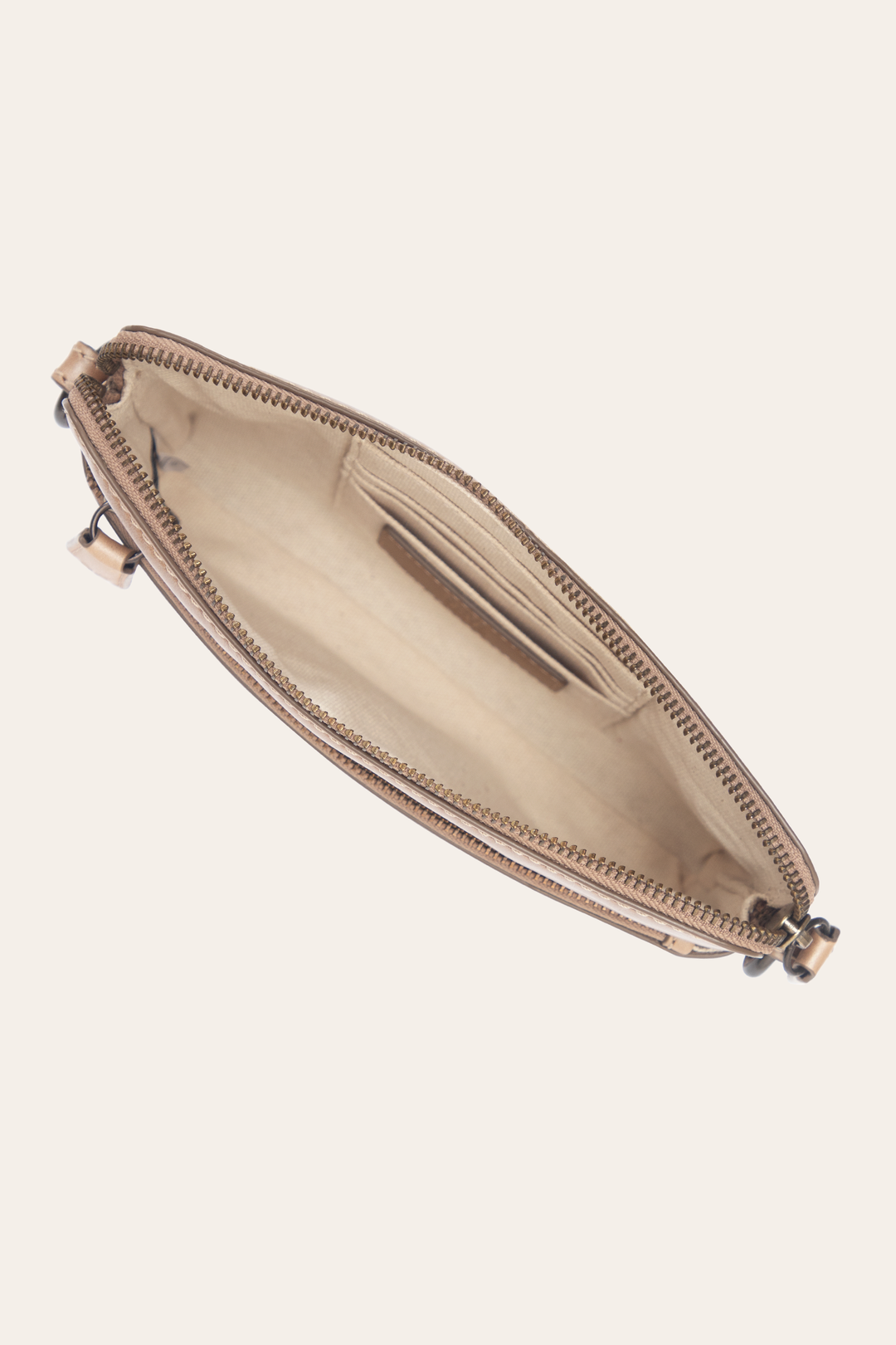 Light Bronze Melissa Crossbody Wristlet