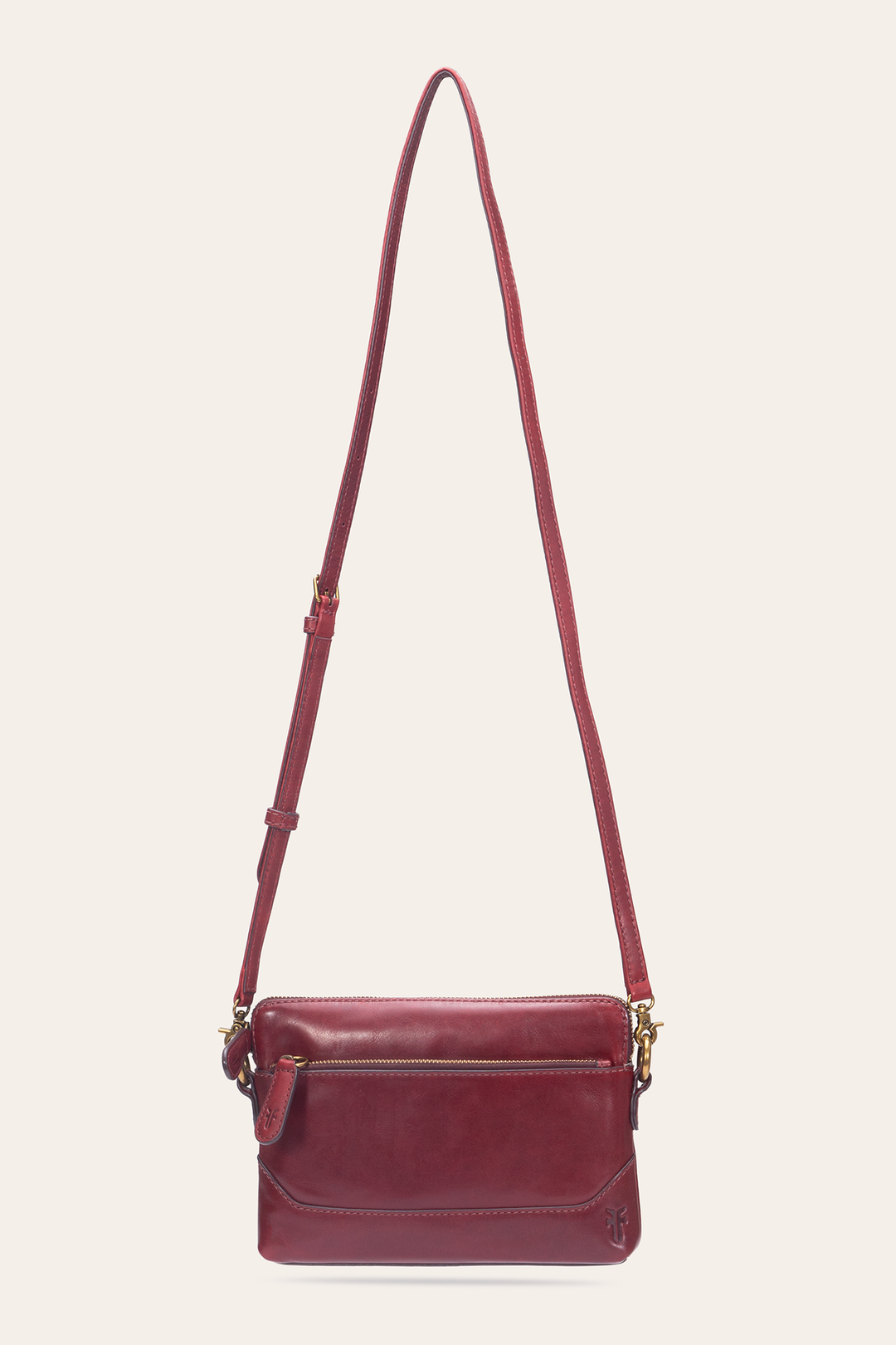 Berry Lacquer Melissa Crossbody Wristlet