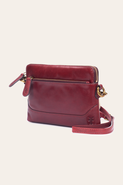 Berry Lacquer Melissa Crossbody Wristlet
