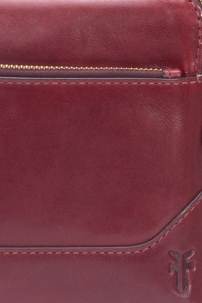 Berry Lacquer Melissa Crossbody Wristlet