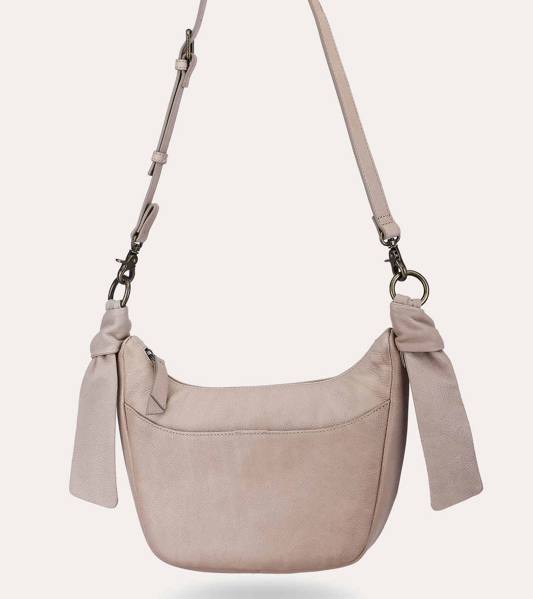 Nora Cream Knotted Crossbody