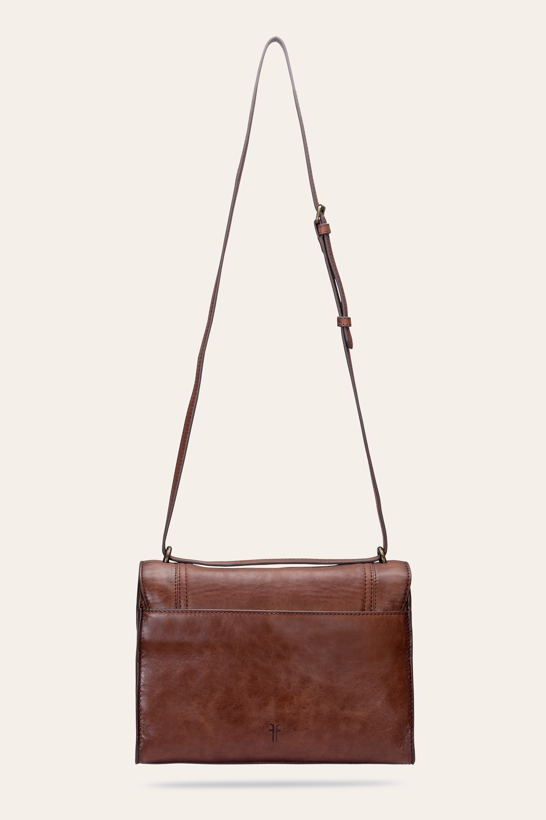 Alex Cognac Flap Shoulder
