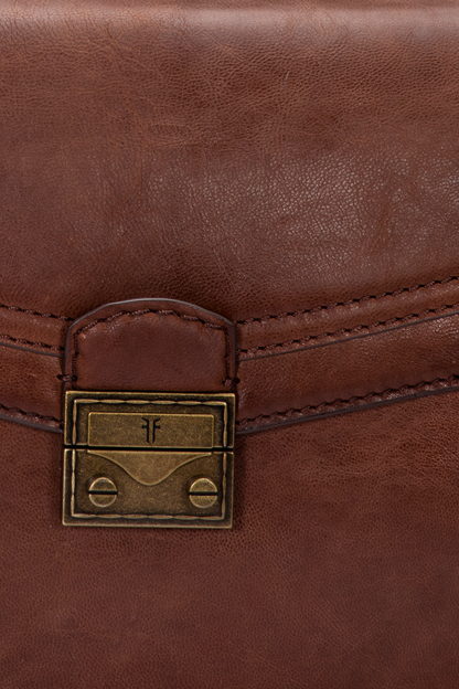 Alex Cognac Flap Shoulder