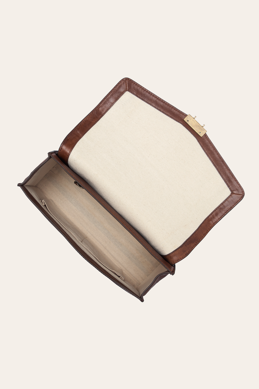Alex Cognac Flap Shoulder