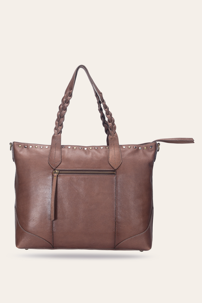 Soraya Dark Brown Shopper
