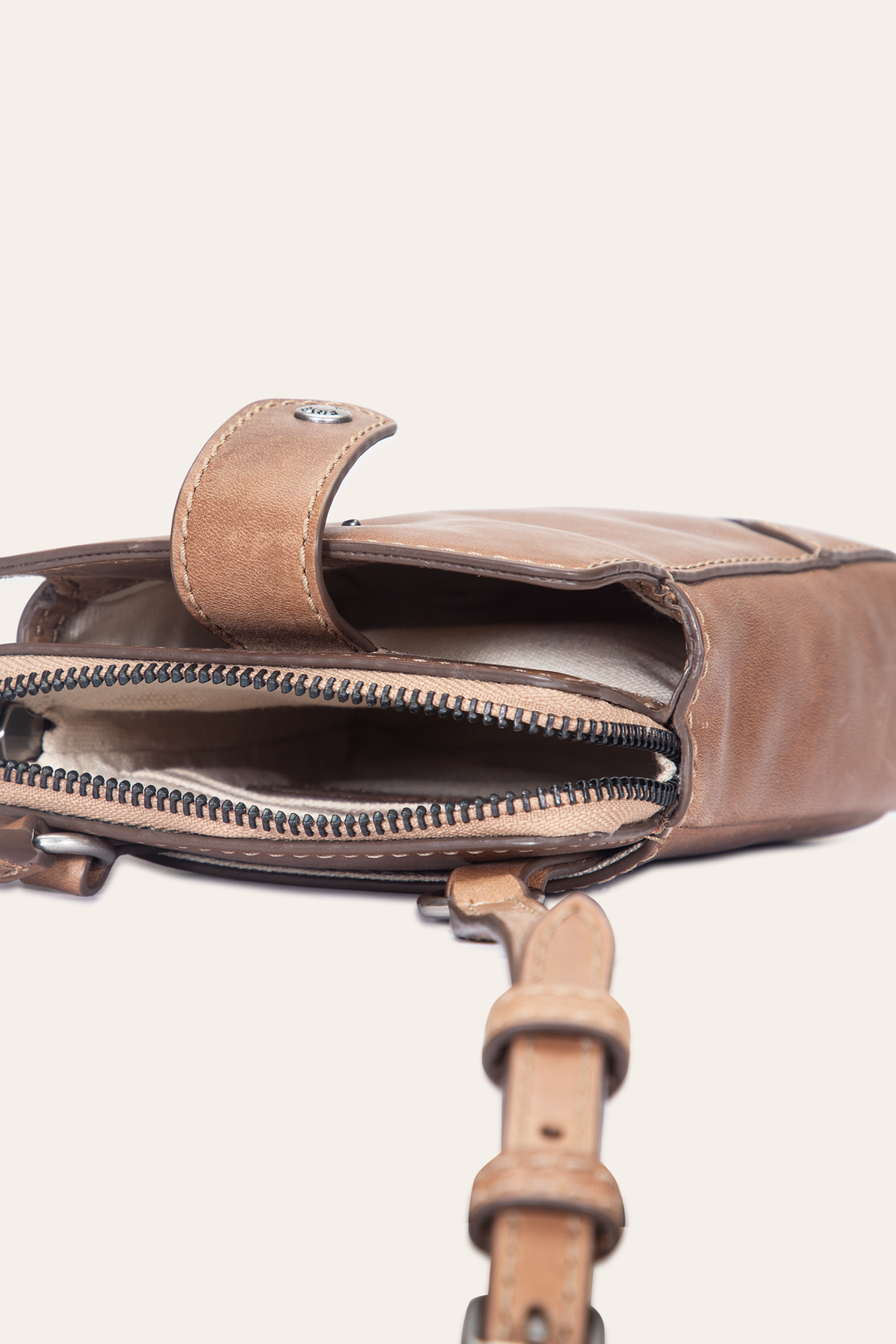 Melissa Beige Phone Crossbody