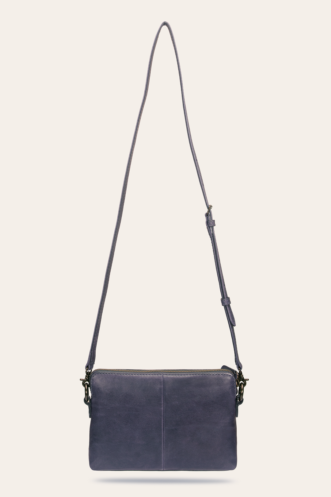 Melissa Eggplant Crossbody Wristlet
