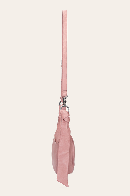 Women's Nora Knotted Crossbody Bag in Woodrose