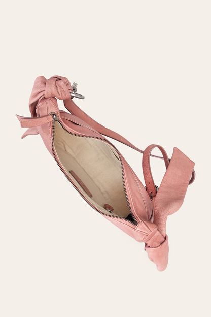 Women's Nora Knotted Crossbody Bag in Woodrose