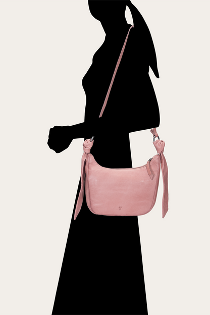 Women's Nora Knotted Crossbody Bag in Woodrose