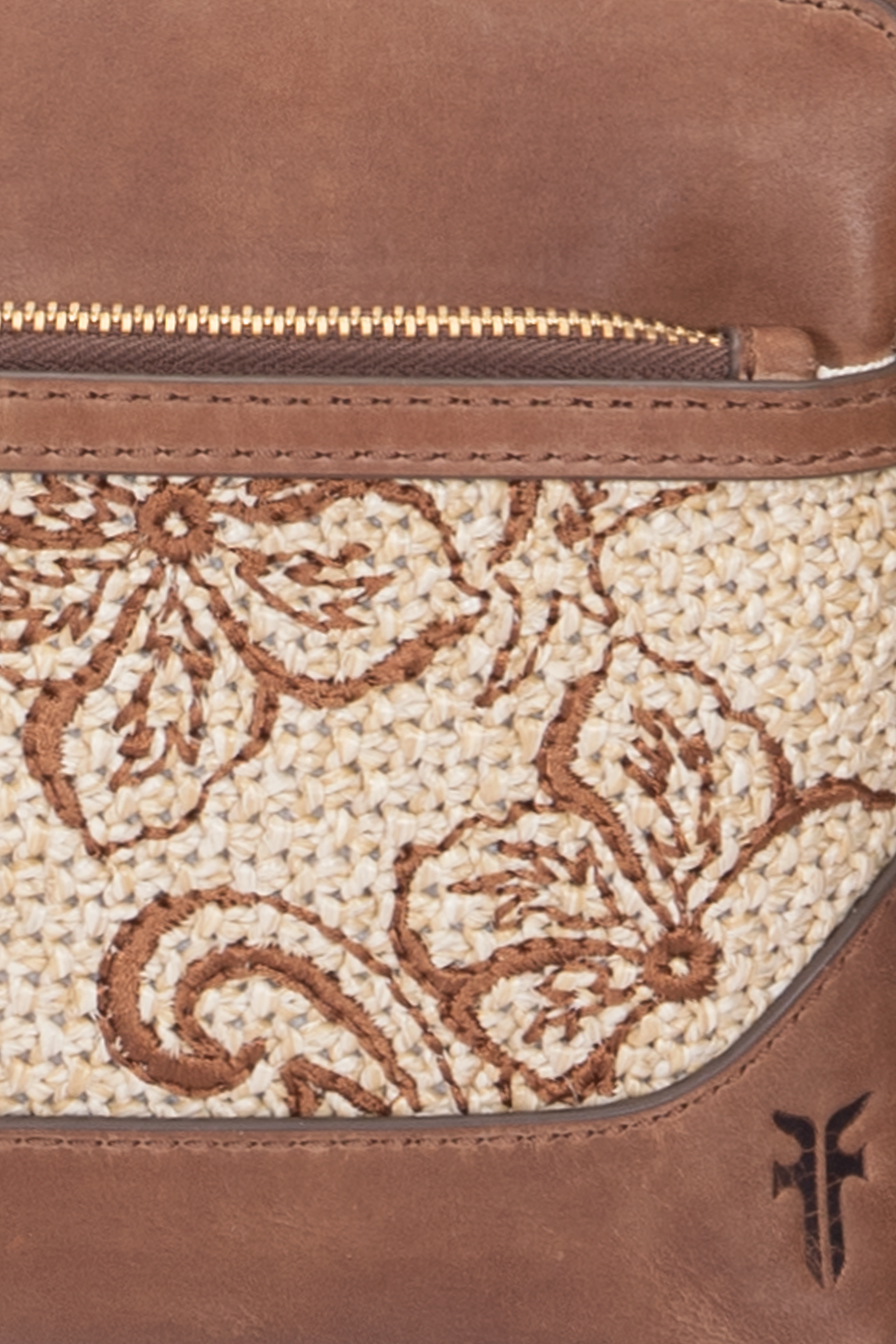 Women's Floral Crossbody Wristlet Wallet
