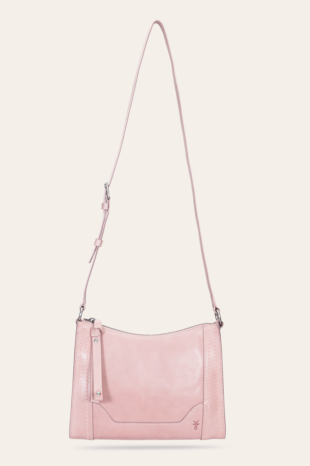 Melissa Zip Crossbody in Woodrose