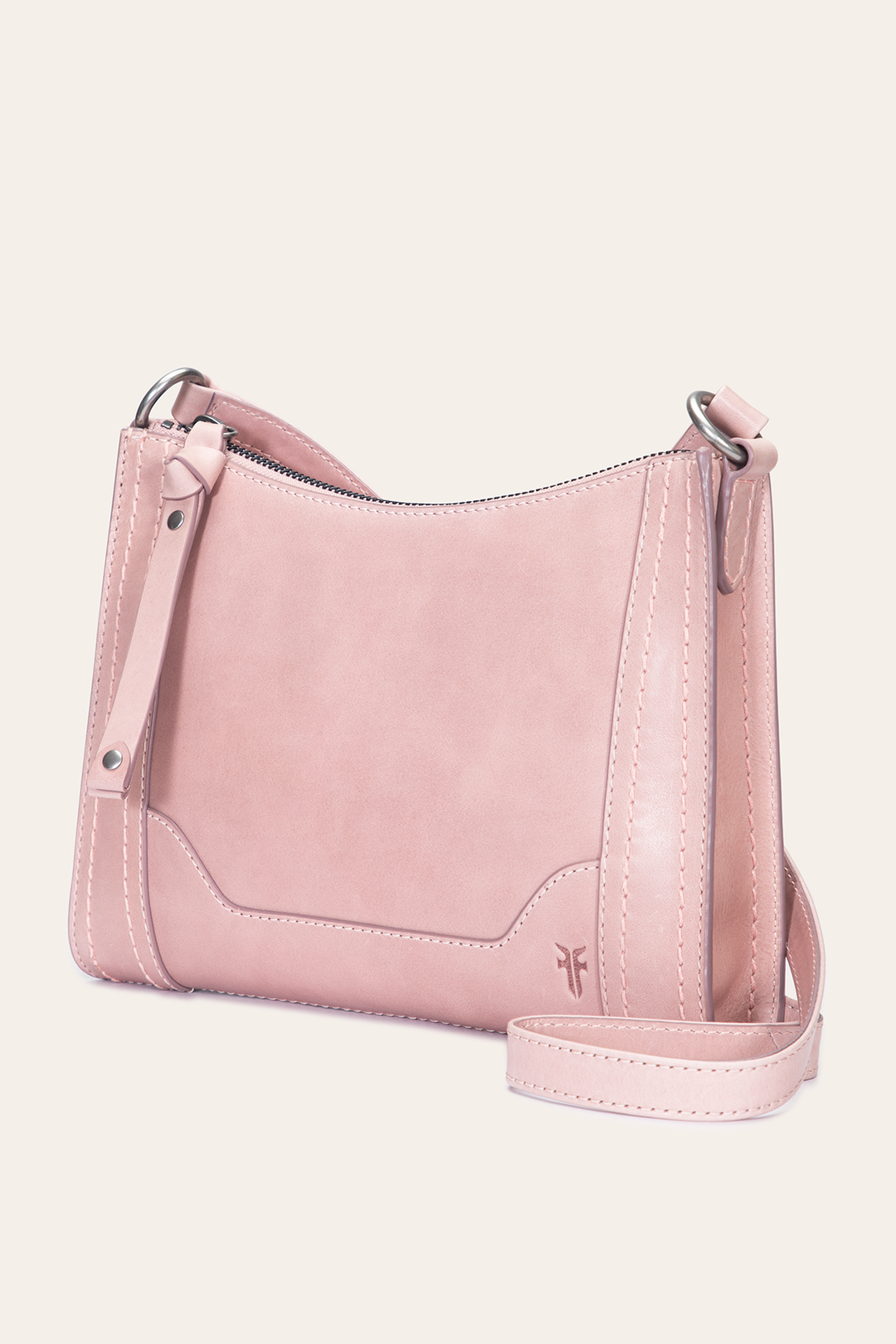 Melissa Zip Crossbody in Woodrose