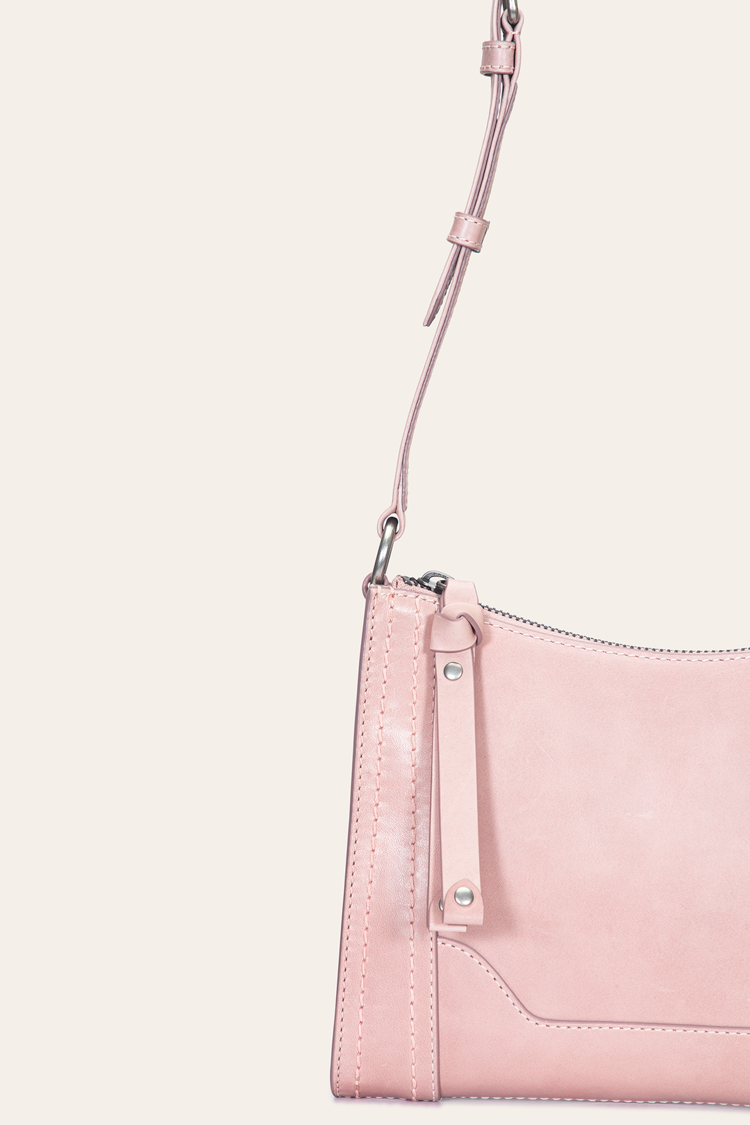 Melissa Zip Crossbody in Woodrose