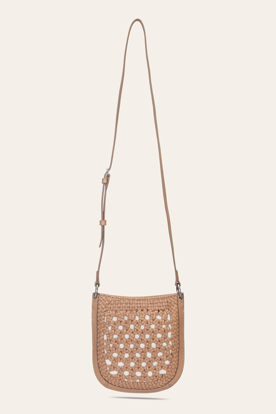 Women's Ella Mini Crossbody Bag in Beige