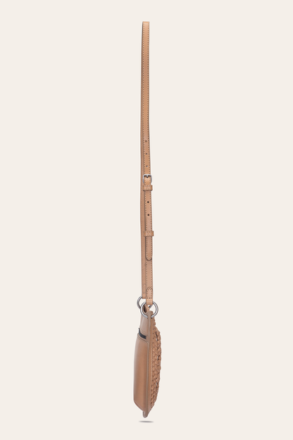Women's Ella Mini Crossbody Bag in Beige