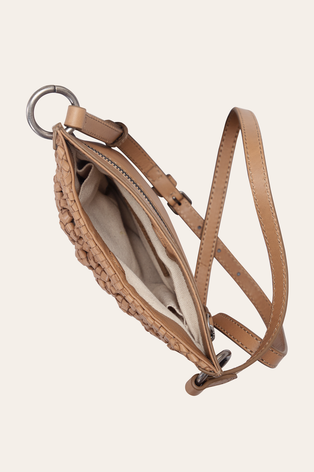 Women's Ella Mini Crossbody Bag in Beige
