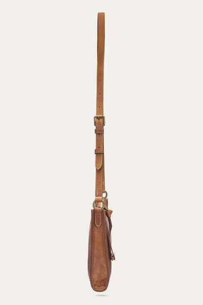 Melissa Zip Crossbody in Burnt Terracotta