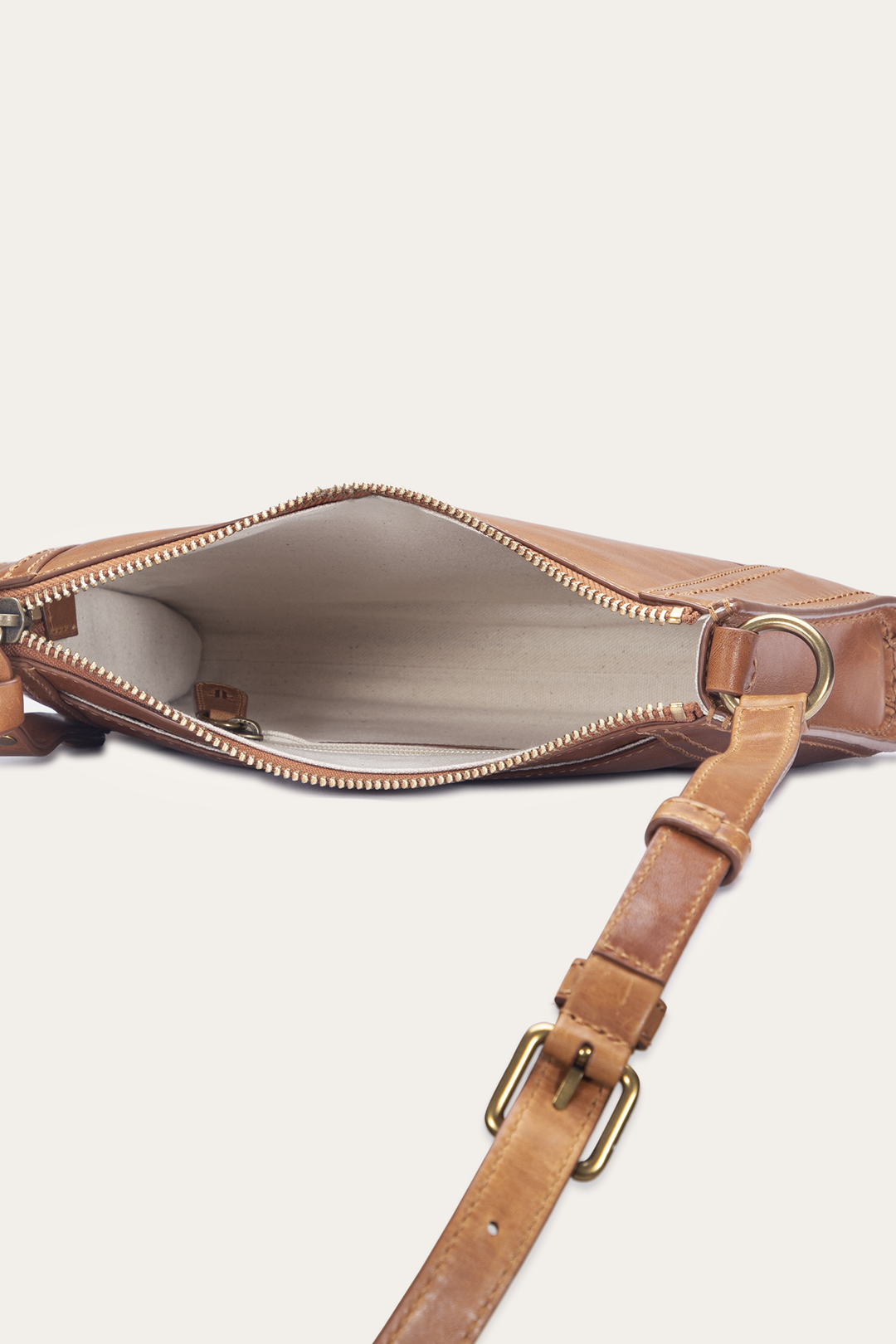 Melissa Zip Crossbody in Burnt Terracotta