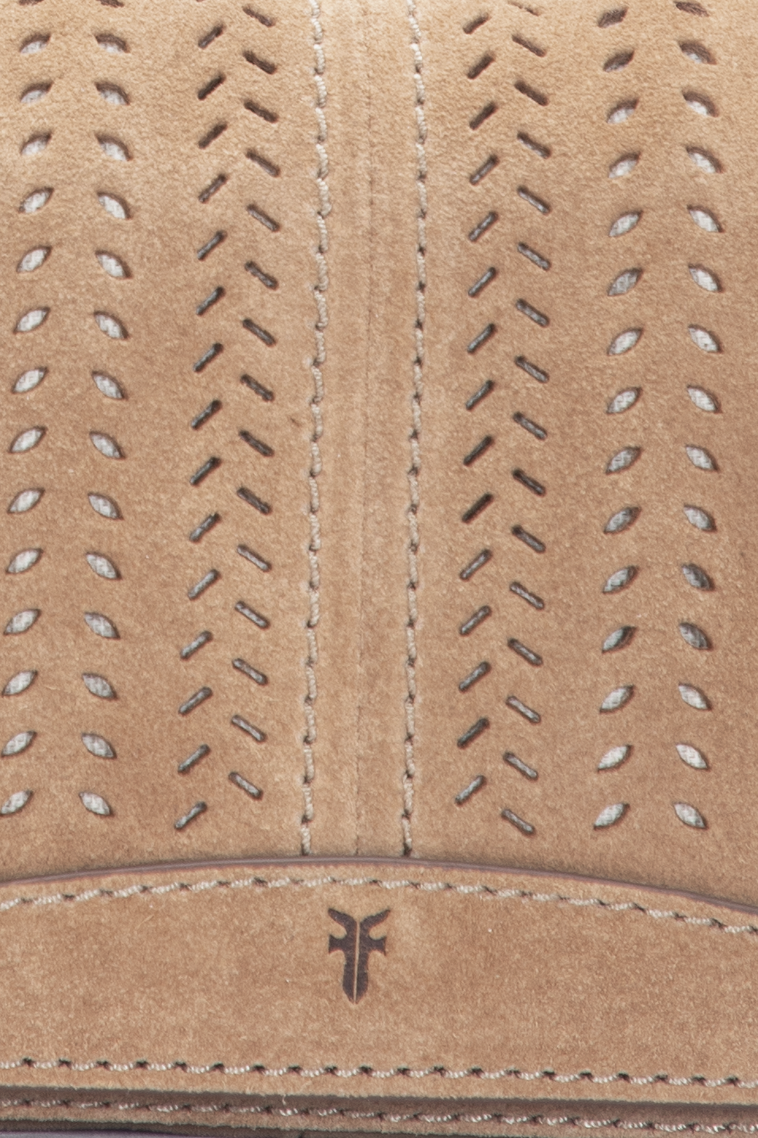 Stella Suede Wallet Crossbody in Beige