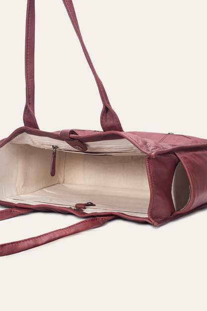 Campus Burgundy Tote