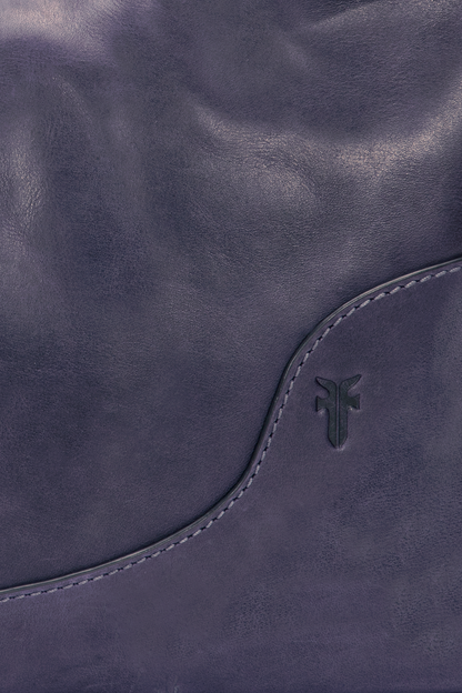 Melissa Crescent Hobo in Eggplant