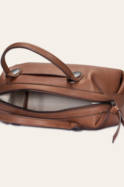 Women's Cheyenne Small Satchel Bag (Cognac)