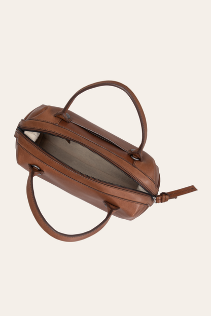 Women's Cheyenne Small Satchel Bag (Cognac)