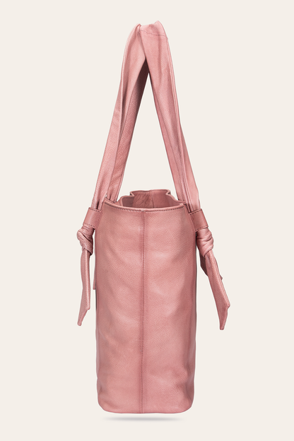 Women's Nora Knotted Tote Bag (Woodrose)