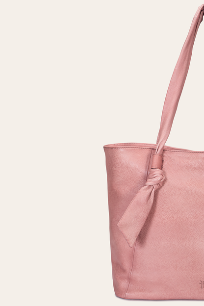 Women's Nora Knotted Tote Bag (Woodrose)