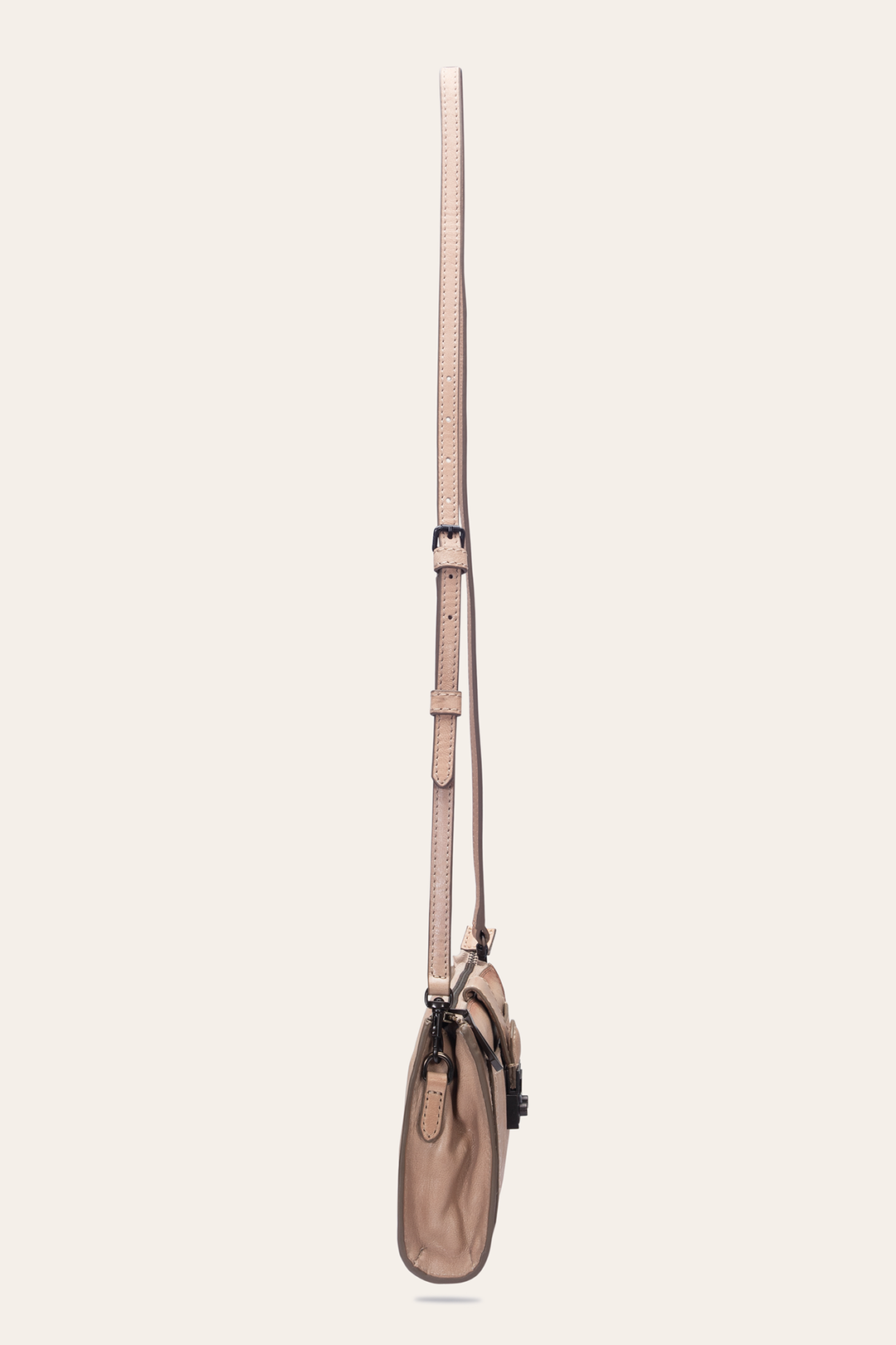 Alex Nude Crossbody Clutch