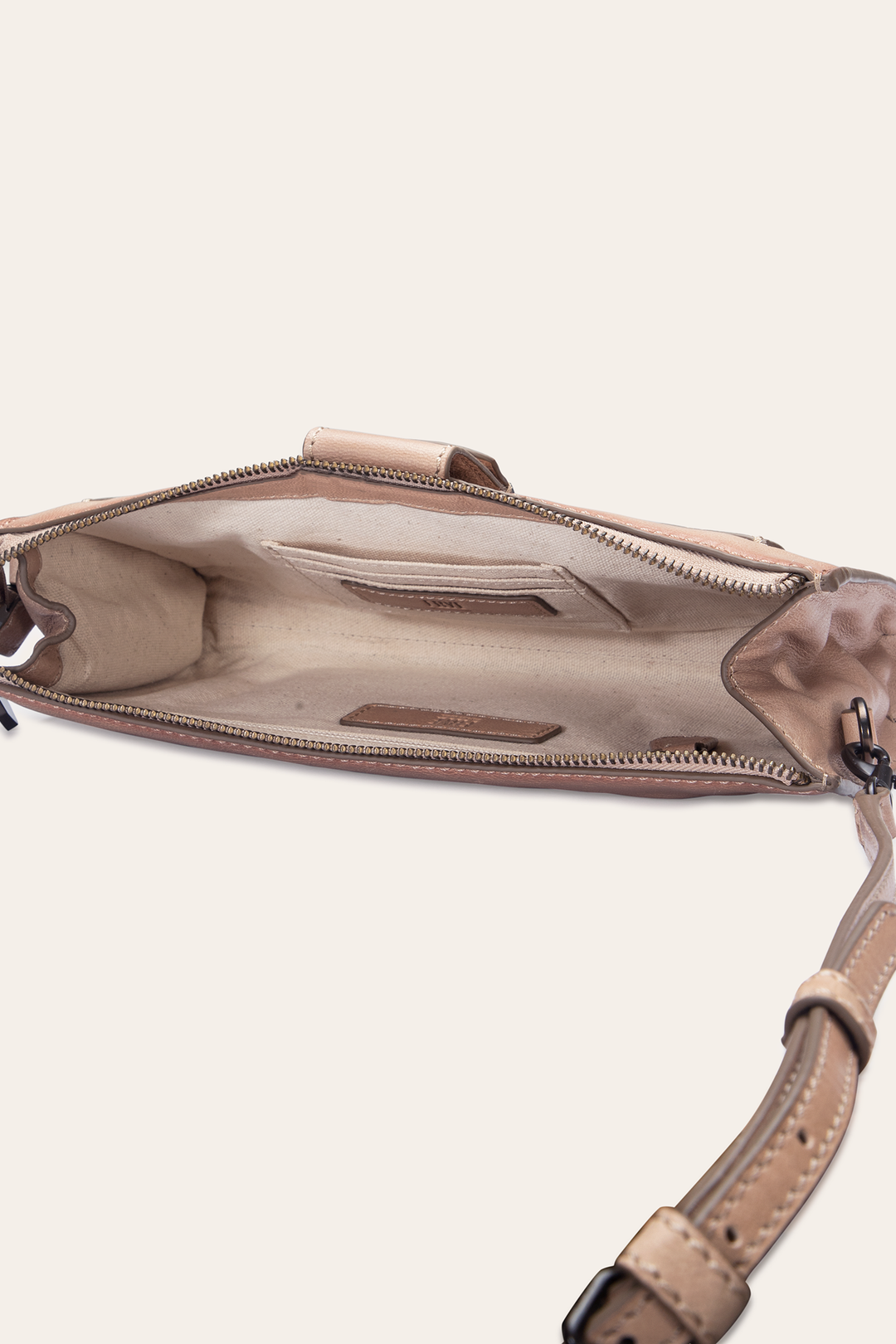 Alex Nude Crossbody Clutch