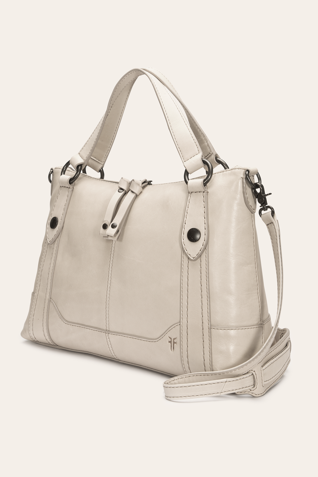 Melissa Nude Medium Satchel
